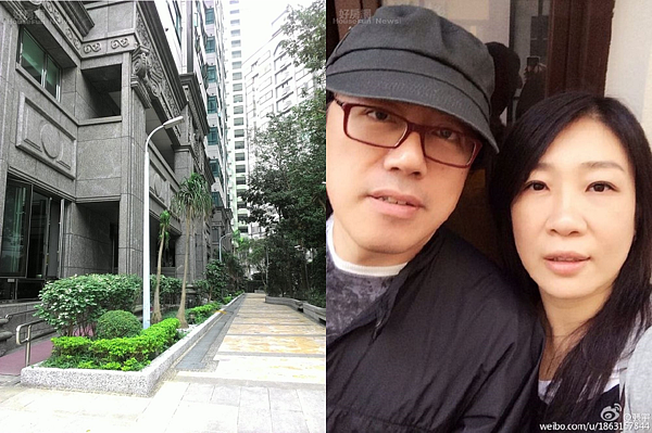 歌手張宇、妻子蕭十一郎(圖/翻攝自張宇微博、好房資料中心)