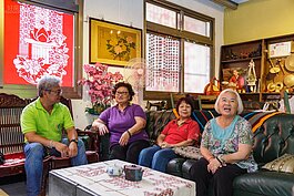 雖然陸光三村已經改建，眷村味道依舊濃的化不開。原本陸光三村的老鄰居還不時會來到這邊擺擺龍門陣。