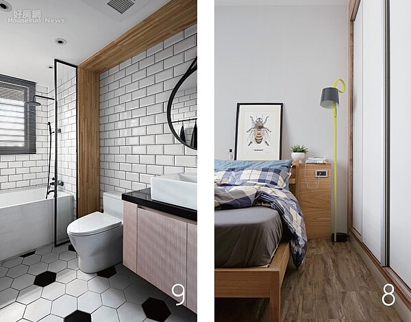 解決小坪數的收納難題!兩人一犬的18坪時髦小宅