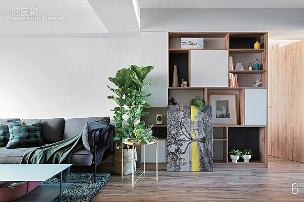 解決小坪數的收納難題!兩人一犬的18坪時髦小宅
