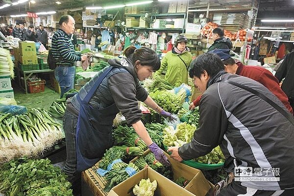 北市府斥資140億經費改建第一果菜及魚市場，此為示意圖。（杜宜諳攝）
