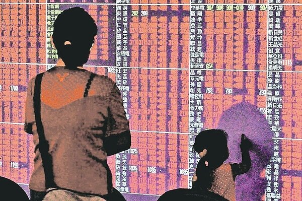 今日台股由台積電強勢表態,重返填息路,三巨頭帶隊,推升指數大漲百點。 圖/聯合報系資料照片