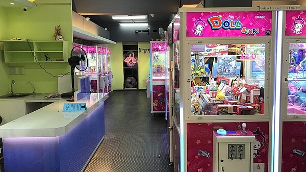 娃娃機。 記者游智文/攝影