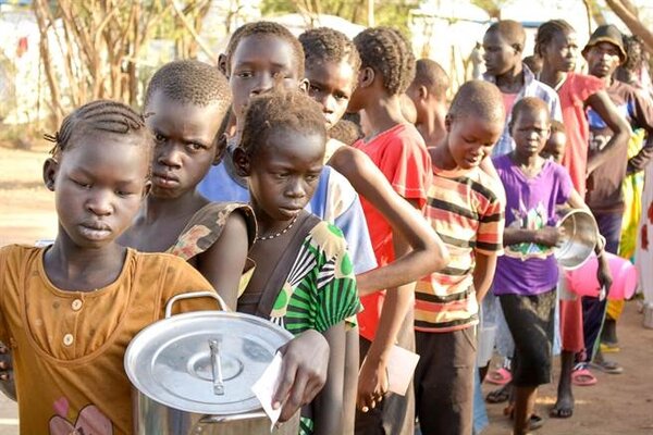飢餓三十盛大登場！世界展望會表示南蘇丹仍有非常多難民需要協助。(世界展望會提供)

