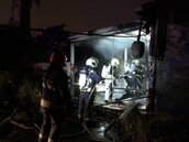 歇業景觀餐廳火警　台中消防員搶救