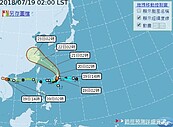 安比颱風「逆時針」大甩尾　21日離台最近