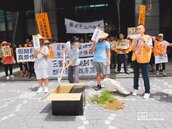 捷運機廠徵農地　龍埔里抗議