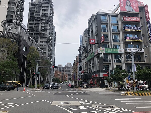 新竹關埔重劃區街景