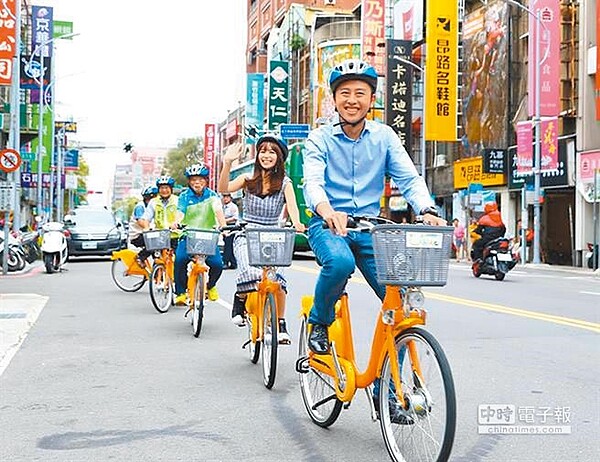 新竹YouBike費率即日起調降,前4小時內每半小時只要10元。(徐養齡攝)