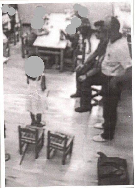 花蓮地檢署檢察官帶警察進入幼兒園，要替被欺負的女兒討公道。圖/李麗芬辦公室提供