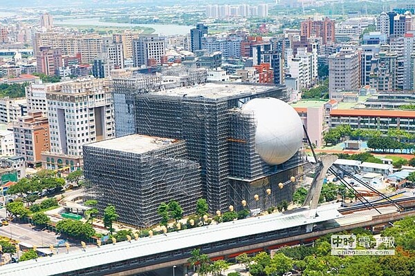 被形容為「爛尾樓」的台北表演藝術中心工程又傳出爭議。(本報資料照片)
