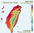 韓吉夯熟了！宜蘭39.9度　高溫還有三天