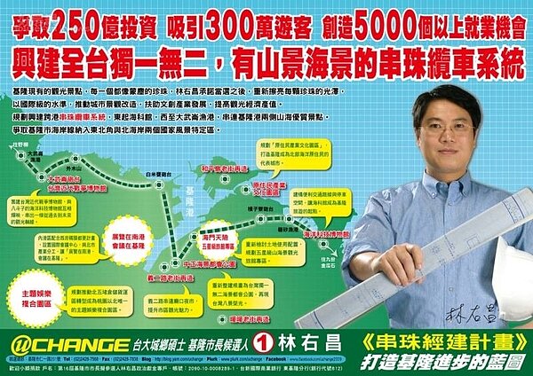 林右昌 跨港纜車