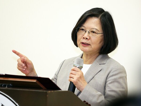 蔡英文。本報資料照片／記者劉學聖攝影
 