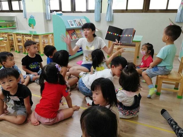 台中市太平區中華國小是該區第1間非營利幼兒園。圖／台中市教育局提供
