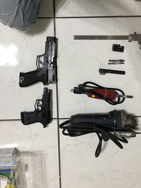 宋姓男子開設改槍兵工廠被逮。記者廖炳棋/翻攝