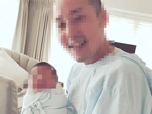 搞笑藝人的四個月大女兒，今天因為額頭與鼻梁受傷送醫，被醫院通報疑有虐嬰事件。圖擷取自在台日籍藝人臉書
