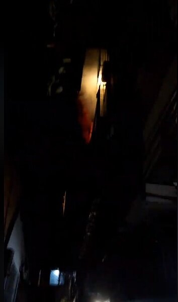 淡水清晨惡火 3死1重傷(截圖自新北消防發爾麵臉書影片)