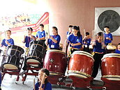 胡連精密贊助 孩子的太鼓班出發了！