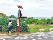 太陽能公車站牌　2處先試辦