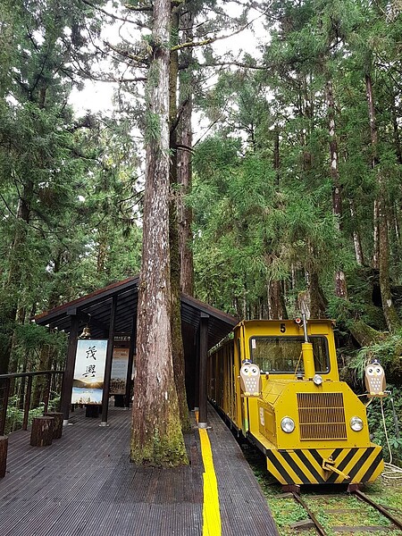 停駛6年的太平山蹦蹦車下個月要復駛了。圖／羅東林區管理處提供
