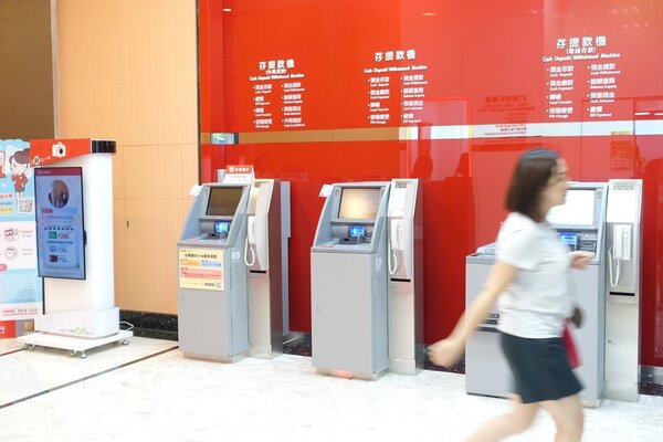 ATM示意圖，非新聞當事現場。記者沈佩臻／攝影 
