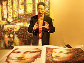 馬賽克拼布藝術　隱藏美麗圖像