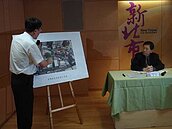 確保碧潭吊橋安全無虞　吊橋墩座重新施作