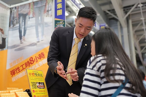 現場更讓求職者感受永慶房屋便利的科技APP。(好房網新聞中心)