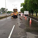 另類豪雨災情　台86快速道路上百處坑洞