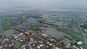 空拍看嘉義縣災區　一片水鄉澤國