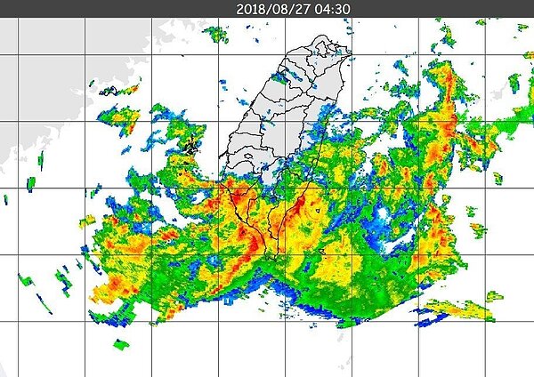 圖/擷取自中央氣象局網站