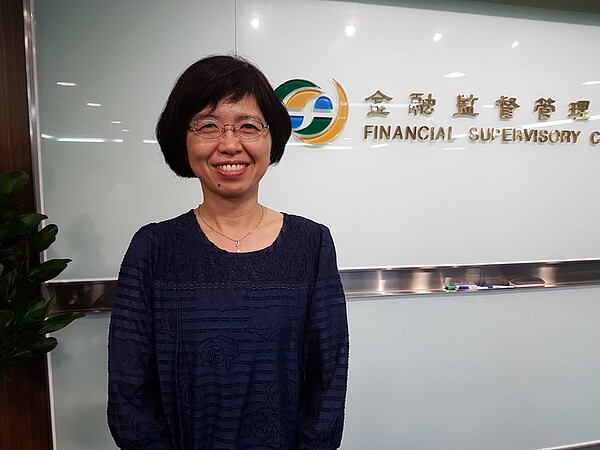 金管會銀行局副局長莊琇媛說,金融機構臨櫃關懷措施有效防制金融詐騙。記者孫中英/攝影。