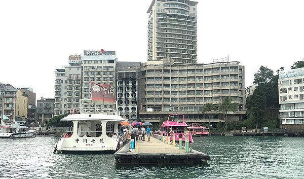 日月潭周邊飯店。(圖/記者游智文攝影)