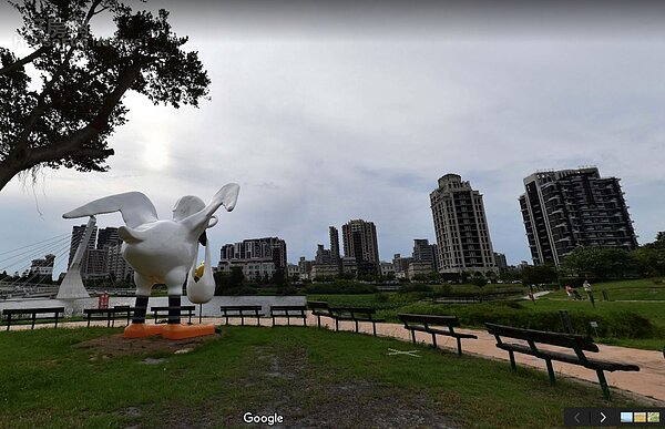 桃園青塘園。(截自GoogleMap)