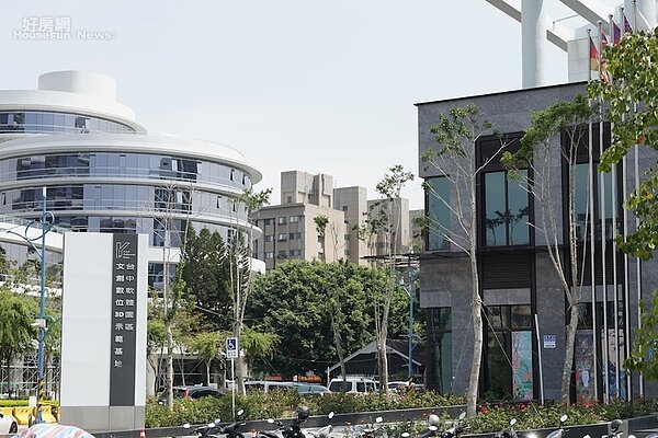 位於大里的台中軟體園區。（好房資料中心）