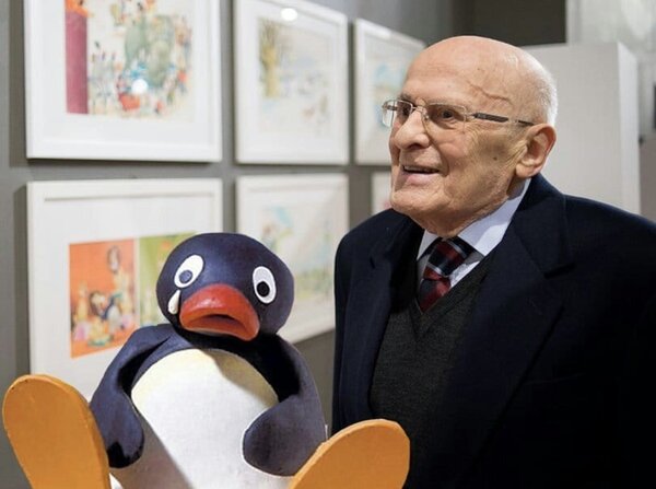 《企鵝家族》（Pingu）創作者盧帕泰利（Antonio Lupatelli）本月21日在義大利老家辭世，許多喜愛《企鵝家族》的觀眾在網路上留言悼念。圖／翻攝Instagram_maicon.souza