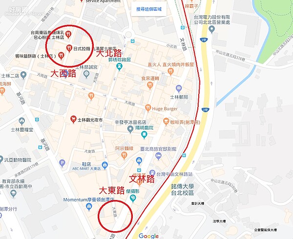 士林夜市 店價 租金 售價