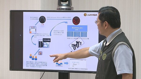 調查局、總統府及中央銀行去年屢遭攻擊癱瘓,檢調查出原來是TWDDoS網站所為,而且犯案主嫌竟是一名17歲鍾姓高中生。攝影/記者王彥鈞