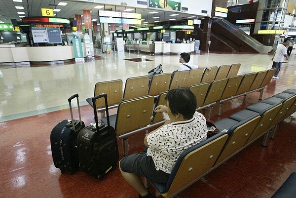 松山機場國內線示意圖,與新聞無關。聯合報系資料照/記者林俊良攝影