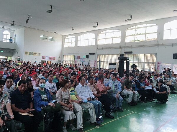 園區三期徵收案更名復出今天舉行說明會,引起民眾及民間團體的關注。記者陳斯穎/攝影