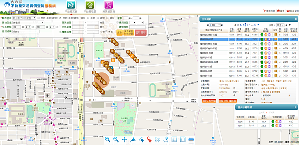 興天地實價登錄（圖／翻攝自內政部實價登錄）