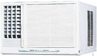 台灣三洋SANLUX的4至6坪定頻窗型左吹式冷氣110V,特價1萬6650元。 udn買東西/提供