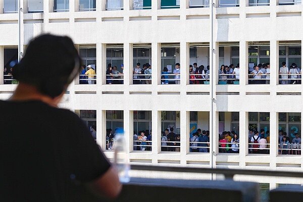 大學指考。圖/聯合報系資料照