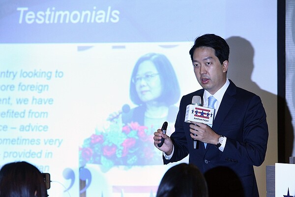 台北美國商會6日發布2018台灣白皮書。記者蘇健忠/攝影