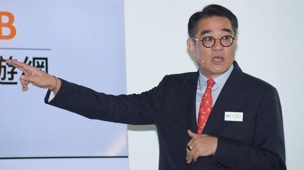 鴻海子公司富士康工業互聯網（FII）董事長陳永正。 報系資料照