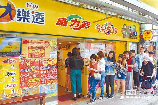 端午節、「粽」大獎機會來了!台彩今登場的「賓果賓果」連續加碼18天,大樂透將加送40個、100萬元大獎,預期彩券行再掀一波買氣。(台灣彩券提供)