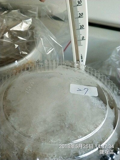 台灣消保會檢驗冰品過程嚴謹。 圖／台灣消保會提供
