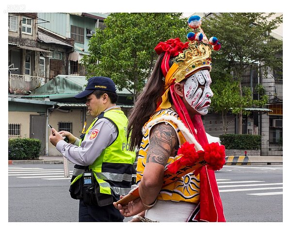 廟會文化。（世界知名攝影師王呈摺提供）