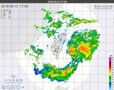 說好的暴雨咧？看了這張圖網友嘆：台灣超邊緣